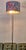 Danish Teak Adjustable Floor Lamp with Brass Tripod Base, 1960s For Sale - Image 4 of 9