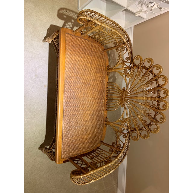 Wicker Settee by Heywood Brothers & Wakefield Company Chairish