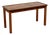 Vintage Swedish Hall Bench in Teak, 1950s For Sale