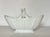 White Vintage Milk Glass Daisy & Button Basket For Sale - Image 8 of 8