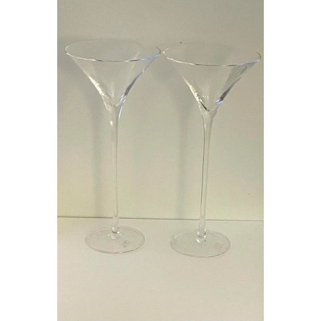 William Yeoward William Yeoward Lillian 11" Tall Martini Glass - a Pair For Sale - Image 4 of 5