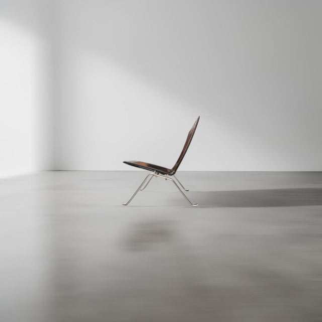PK22 Lounge Chair by Poul Kjærholm for Fritz Hansen, Denmark, 1980s For Sale - Image 11 of 18