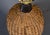 1970s Vintage Modern Boho Wicker Rattan Table Lamp For Sale - Image 9 of 13