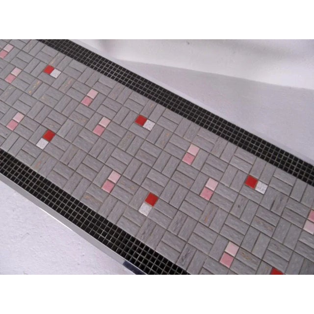 Brown Vintage Coffee Table with Tiles, 1960s For Sale - Image 8 of 13