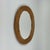 French Riviera Oval Rattan Wall Mirror, France, 1960s For Sale - Image 4 of 12