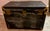 Early 20th Century Antique Steamer Travel Trunk Brass Leather For Sale - Image 9 of 10