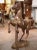 Metal Late 19th Century French Carved Wood Silvered Carousel Horse Sculpture For Sale - Image 7 of 12