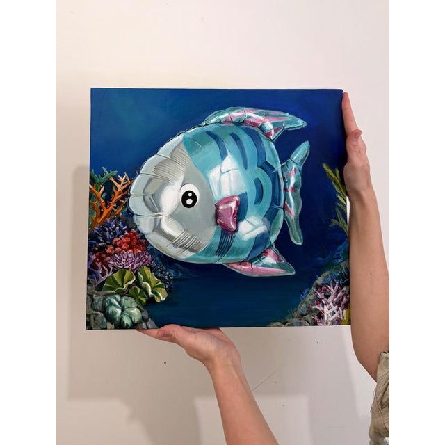 Sofía Cristina Jiménez, Tropical Fish in Coral Reef, Acrylic Painting, 2026 For Sale - Image 13 of 14