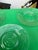 1970s Collection of Small Etched Floral Glass Plates- Set of 10 For Sale - Image 4 of 8
