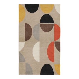 Rug & Kilim’s Modern Art Deco-Inspired Rug in Colorful Geometric Patterns For Sale