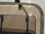 Rolling Serving Cart in Gilded Metal and Glass, 1980s For Sale - Image 13 of 17
