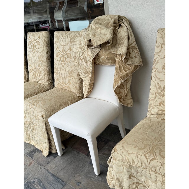 Sunrise Home Slipper Style Dining Side Chairs, Set of Eight For Sale - Image 16 of 17