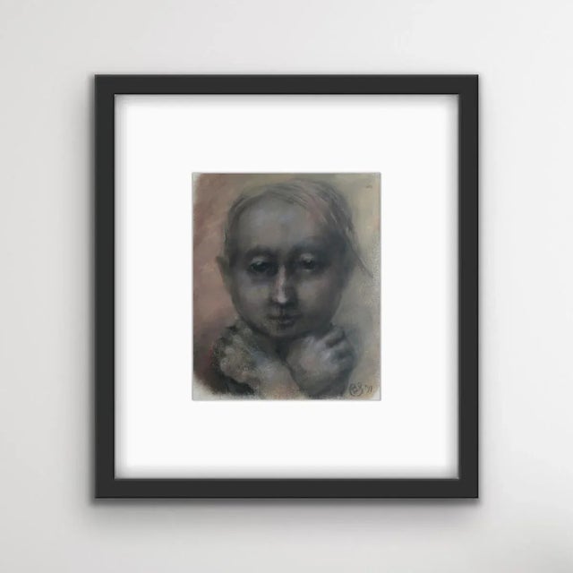 Barbara Dyoniziak-Stuss, Thoughtful, 1991 For Sale - Image 4 of 6