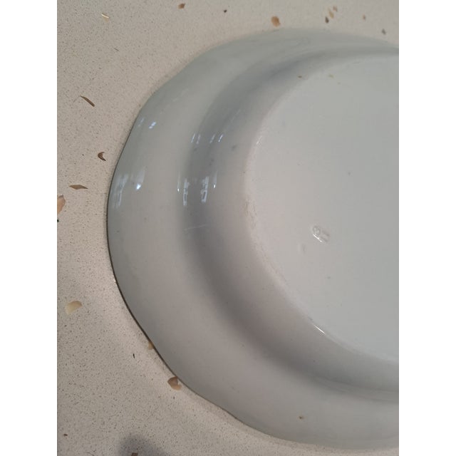 19th Century Porcelain Platter For Sale - Image 14 of 14