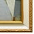 2020s Contemporary Neutral Abstract Oil Painting in Vintage Frame For Sale - Image 5 of 6
