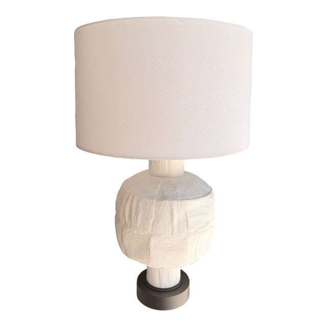 Uttermost White Table Lamp For Sale