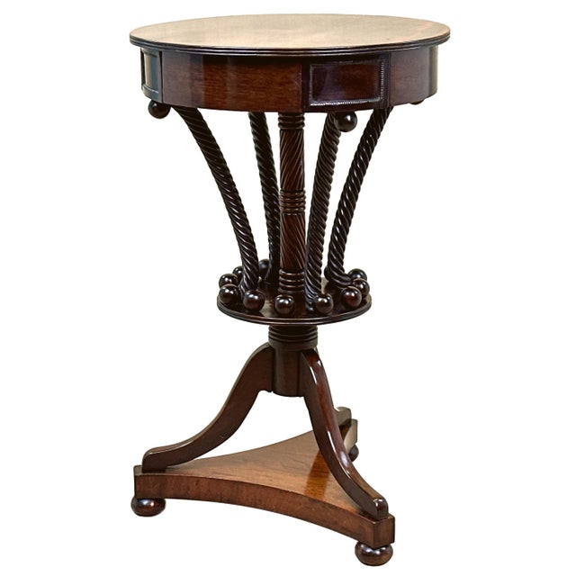Antique Laburnum Wood Occasional Table, 1840 For Sale - Image 12 of 12