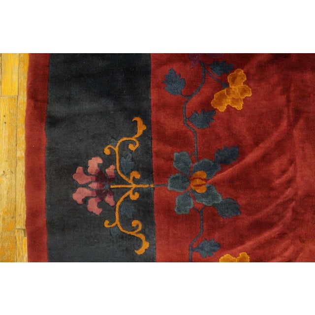 Art Deco 1920s Chinese Art Deco Carpet ( 8'3'' x 9'7'' - 252 x 292 ) For Sale - Image 3 of 12