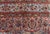 Antique Kerman Rug With Soft Blue Field, Rose Red Medallion and Floral Design 5'10 X 8'6 For Sale - Image 13 of 15