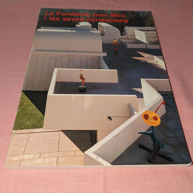 Paper 1990 Art Book on and by the Foundation of Miró For Sale - Image 7 of 7