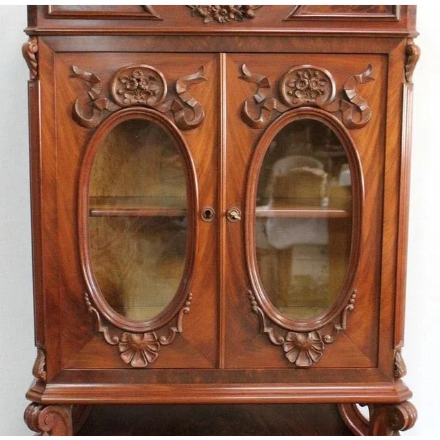 Writer Showcase in Mahogany, 1850s For Sale - Image 12 of 18
