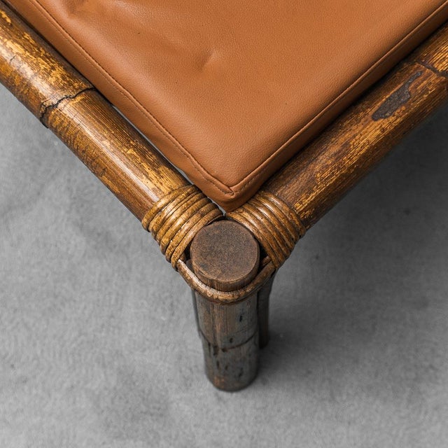 Wooden and Eco-Leather Armchairs from Alberto Smania, 1970s, Set of 2 For Sale - Image 10 of 12