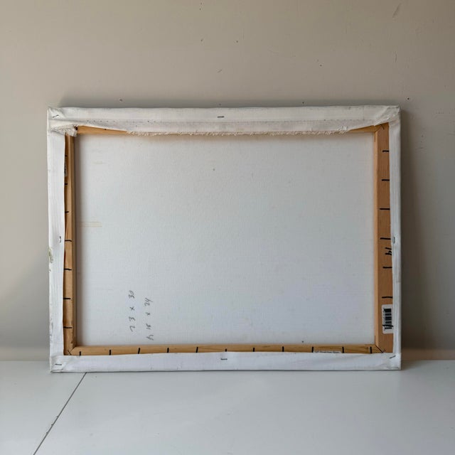 1980s Surreal Still Life Oil Painting For Sale In Charleston - Image 6 of 6
