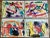 1990s Samir Nanoo Original Abstract Mixed Media Art - Set of 4 For Sale - Image 5 of 8