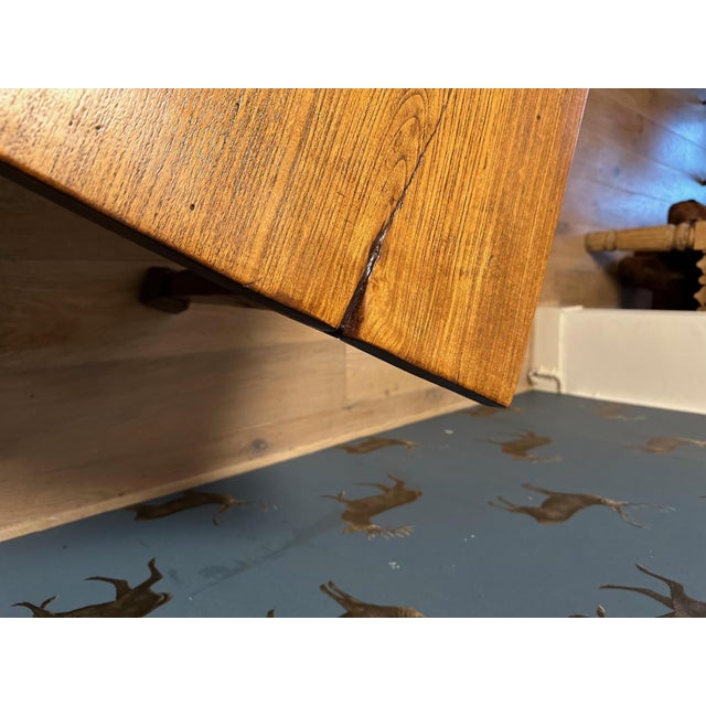 Colonial Farmhouse Table, 1890s For Sale - Image 6 of 13