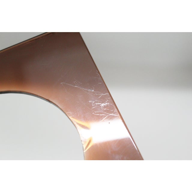 Metal Acrylic Wall Lamp by Jocelyne Trocmé for Galerie Oxar Model Disco, 1970s For Sale - Image 7 of 8