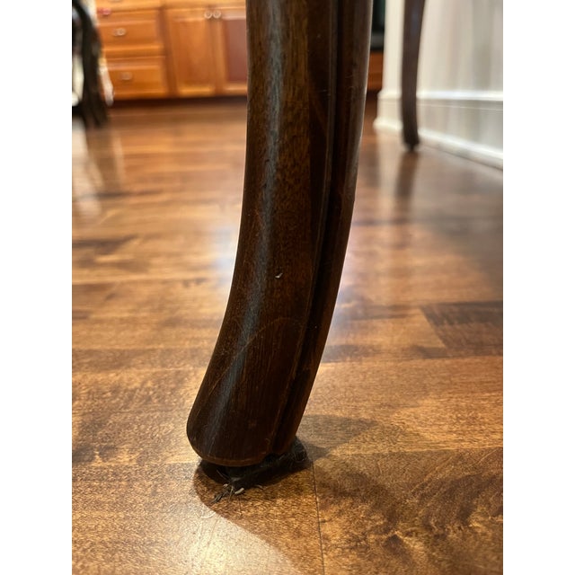 Brown Ethan Allen Country French Single Drawer Console Table For Sale - Image 8 of 9