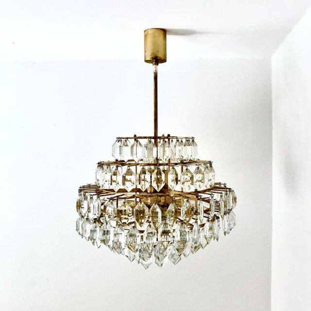 Vintage Chandelier from Bakalowits & Söhne, 1960s For Sale - Image 6 of 14