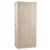 Wood Whitewashed Organic Modern Pine Storage Cabinet For Sale - Image 7 of 7