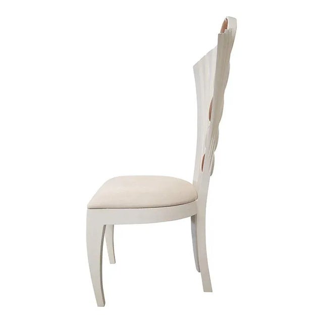 Wood Fan Chairs, 1980s, Set of 6 For Sale - Image 7 of 8