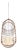 Pendant Egg Chair in Rattan For Sale