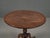Wood Victorian Three-Legged Oak Side Table, 1890s For Sale - Image 7 of 17