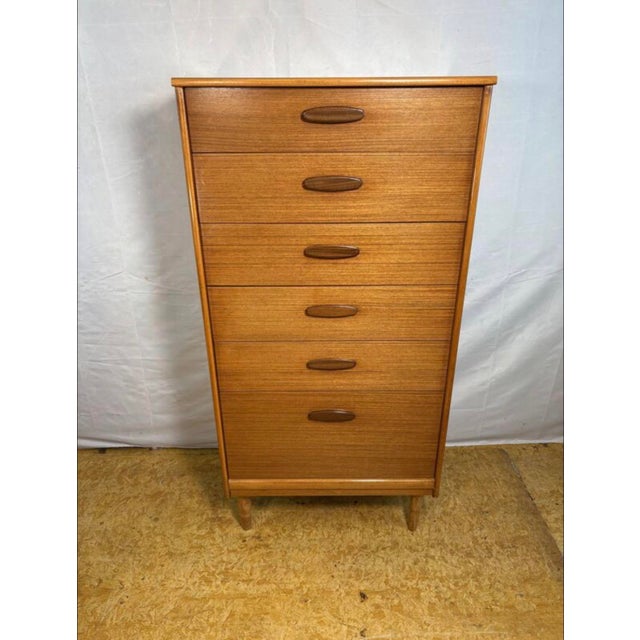 Brown Vintage Austinsuite Teak Chest of Drawers, 1960s For Sale - Image 8 of 10