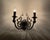 Baroque Silver Wall Sconce by Sciolari, Italy, 1960s For Sale - Image 9 of 10