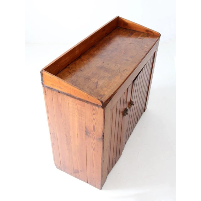 Antique Beadboard Dry Sink For Sale - Image 12 of 13