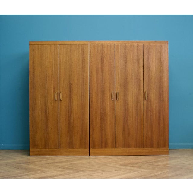 Mid-Century Modern Mid-Century Modern Teak Quadrille Wardrobe from G-Plan, 1960s For Sale - Image 3 of 12