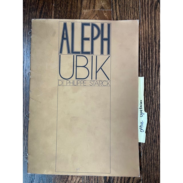 Philippe Starck Aleph Ubik for Driade 47" Sculptural Tripod Dining Table, 1990 (Original Catalog) For Sale In Denver - Image 6 of 9
