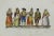 Costumes is aHand watercolored Etching realized in the 19th Century. Good condition. The artwork belongs to the Suite Uses...