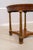 Maitland Smith Round Mahogany Brass Base Center Table For Sale - Image 11 of 14