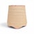 Early 21st Century Scalloped Raffia Ditzy Floral Trim Lamp Shades- A Pair For Sale - Image 5 of 9