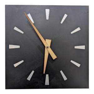 Mid-Century Modern Electric Wall Clock