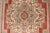 Floral Mid-Century Turkish Oushak Vintage Rug in Red, Blue, Green and Ivory 7'1" X 11'7" For Sale In Atlanta - Image 6 of 9