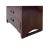 2010s Oriental Chinese Brown 8 Drawers Slim File Storage Cabinet For Sale - Image 5 of 8