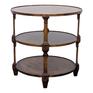 Vintage Henredon Acquisitions Three Tier End Table For Sale