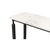 Metal Narrow Minimalist Marble Top Console Table For Sale - Image 7 of 11
