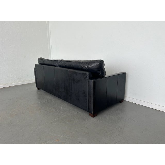 Four Hands Larkin Leather Sofa For Sale In Austin - Image 6 of 10